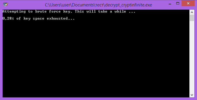 decrypt_cryptInfinite поиск ключа