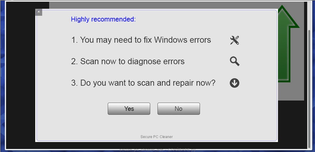 secure pc cleaner реклама