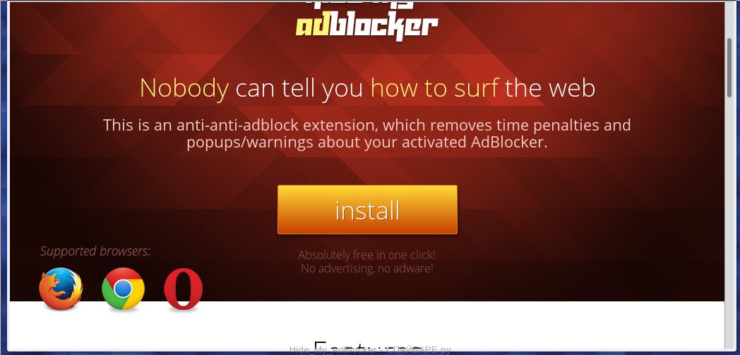 Hide My AdBlocker