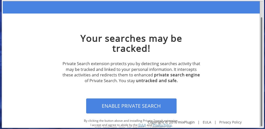Your searches may be tracked!