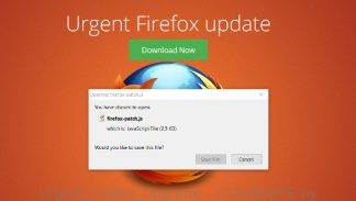 Urgent Firefox Upgrade