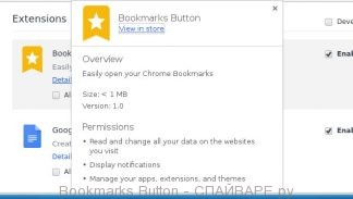 Bookmarks Button