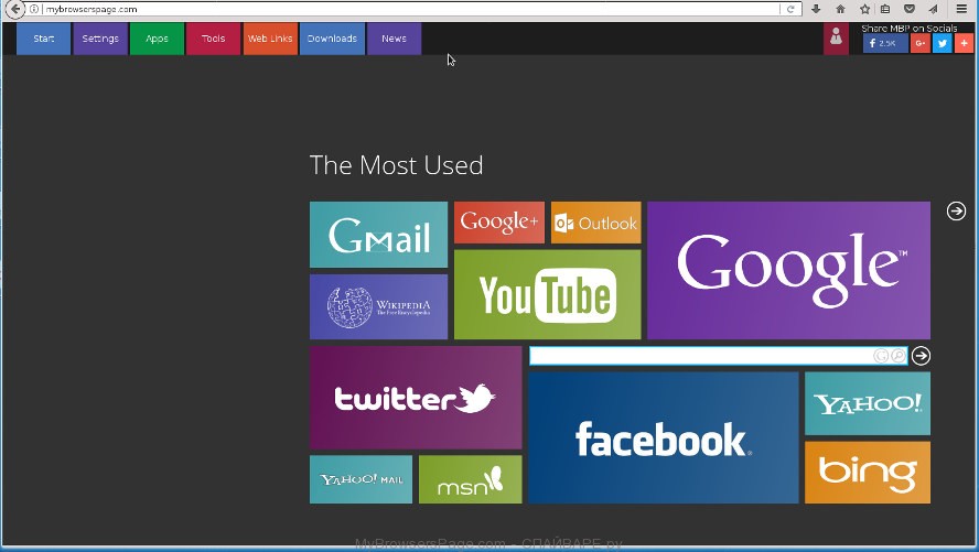 Links web browser