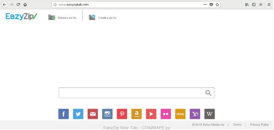 EasyZip New Tab