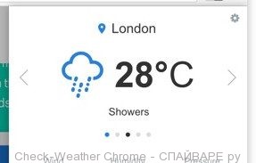 Check-Weather Chrome