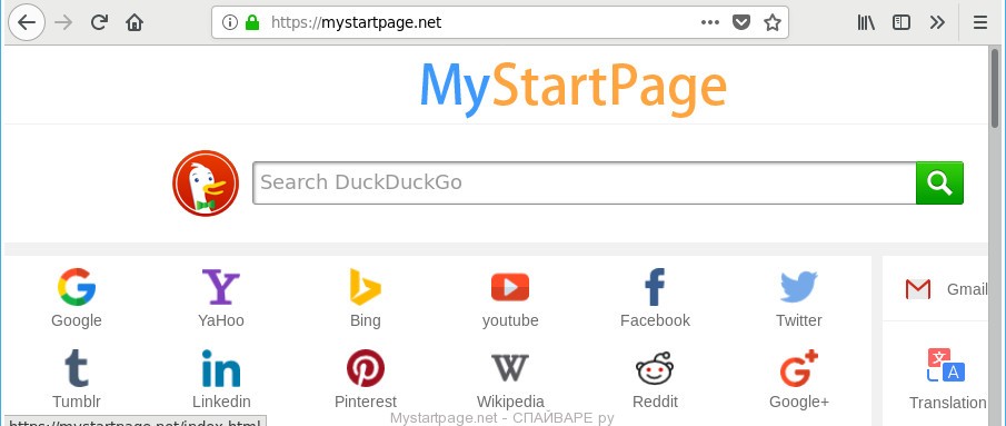 Mystartpage.net