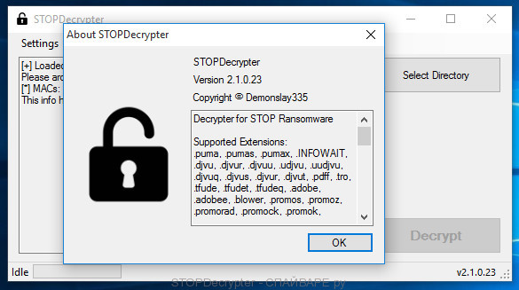 STOPDecrypter