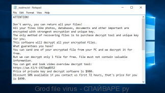Grod file virus