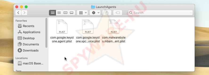 LaunchAgents folder