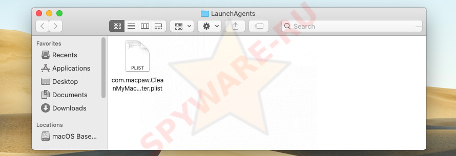 LaunchAgents folder