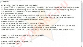 Ifla ransom note