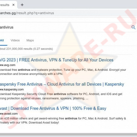 Searchesmia.com redirect search results