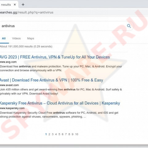 gosearches.gg virus Search results