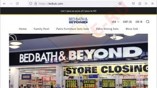 Belkuk.com BEDBATHANDBEYONDUK Scam